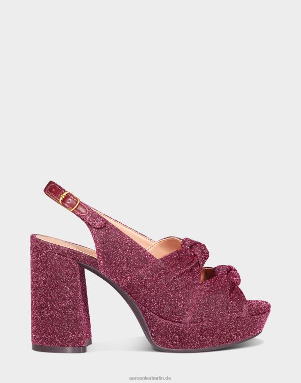 Frauen Aerosoles Sandale rosa Metallic-Stoff 20T68374