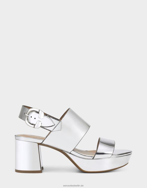 Frauen Aerosoles Sandale silbermetallic 20T68348