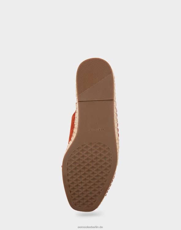 Frauen Aerosoles Espadrille-Slide aus Brandy-Wildleder 20T68281