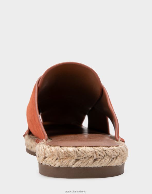 Frauen Aerosoles Espadrille-Slide aus Brandy-Wildleder 20T68281