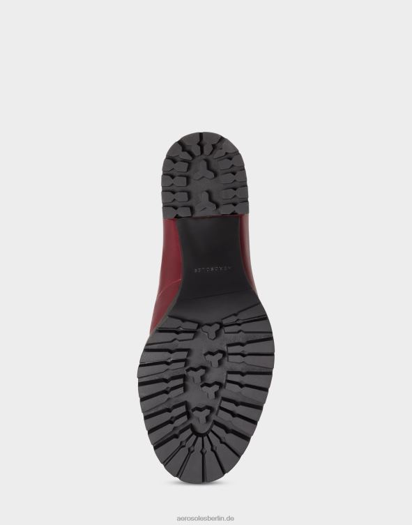 Frauen Aerosoles Loafer aus bordeauxfarbenem Leder 20T68380